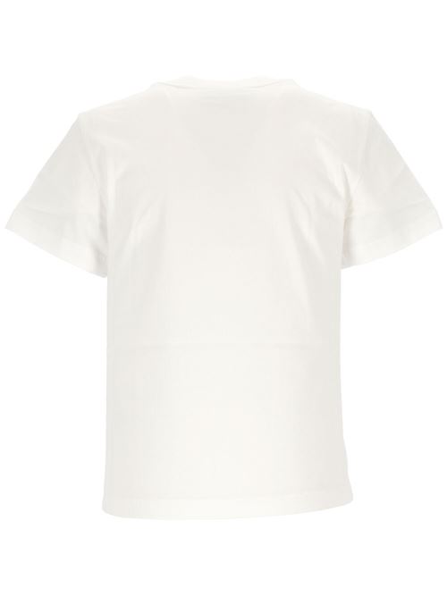 White t-shirt with logo print in the front Casablanca | WS24JTS02005UNITY IS POWER